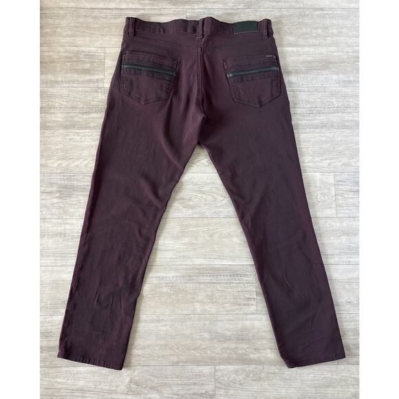 G Fried Denim Men’s 38X32 Jeans Brown Slim Stretch Pants Comfort - Picture 2 of 7